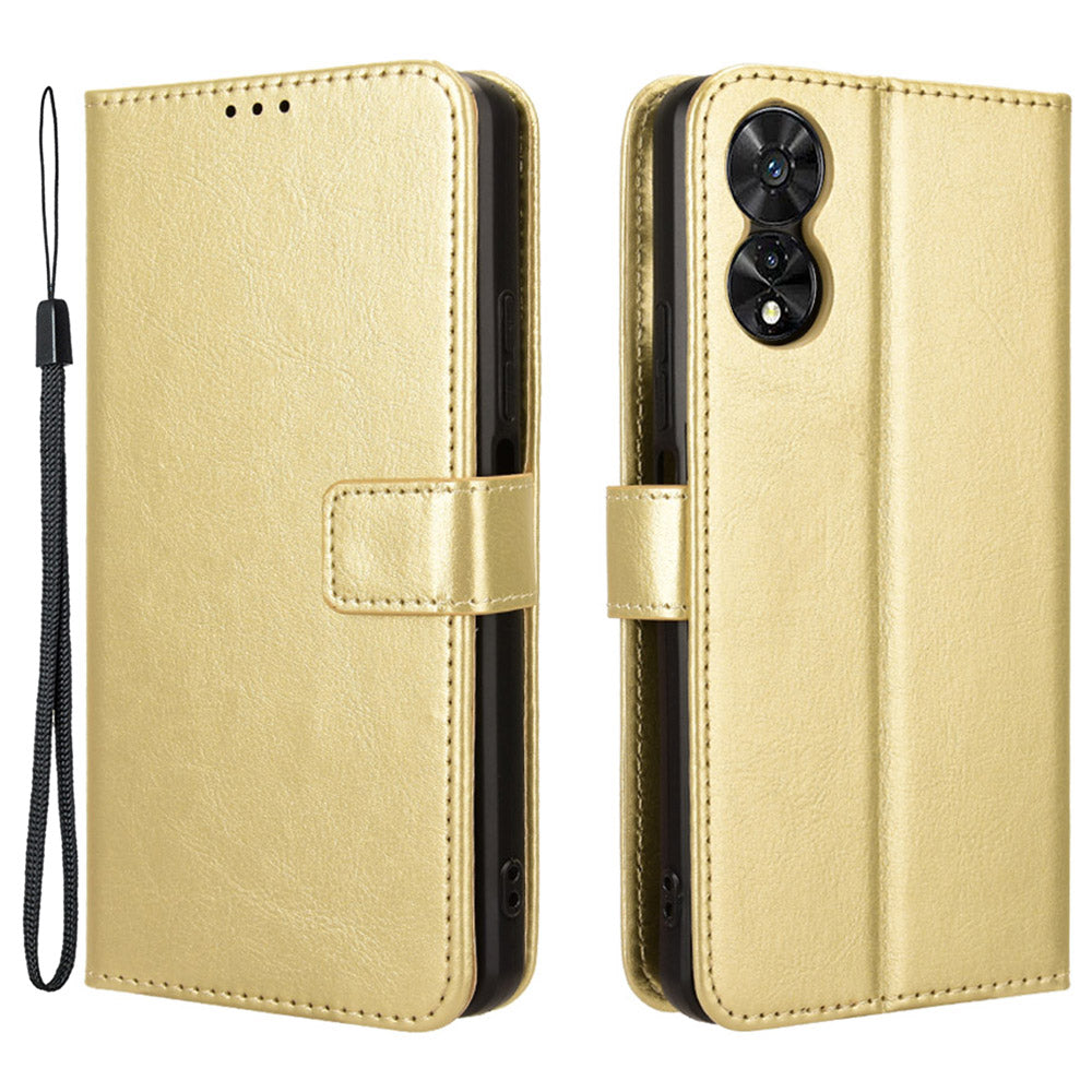 For TCL 505 T509K T5094 Case Viewing Stand PU Leather Crazy Horse Texture Phone Cover For TCL 505 T509K T5094 Case Viewing Stand PU Leather Crazy Horse Texture Phone Cover